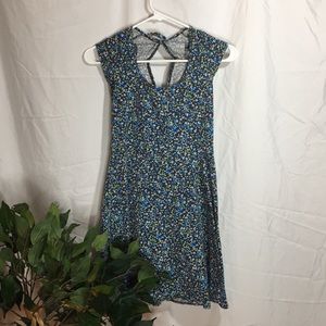 Blue Floral Dress